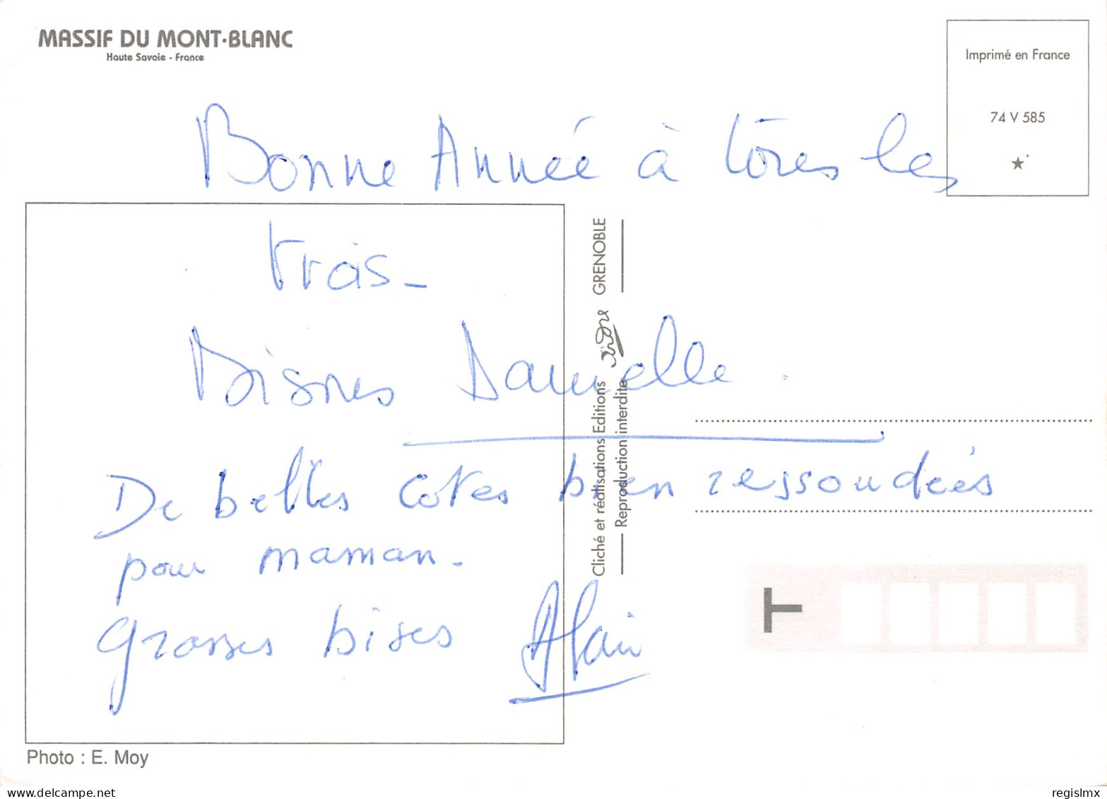 74-MONT BLANC-N°T2666-B/0109 - Other & Unclassified