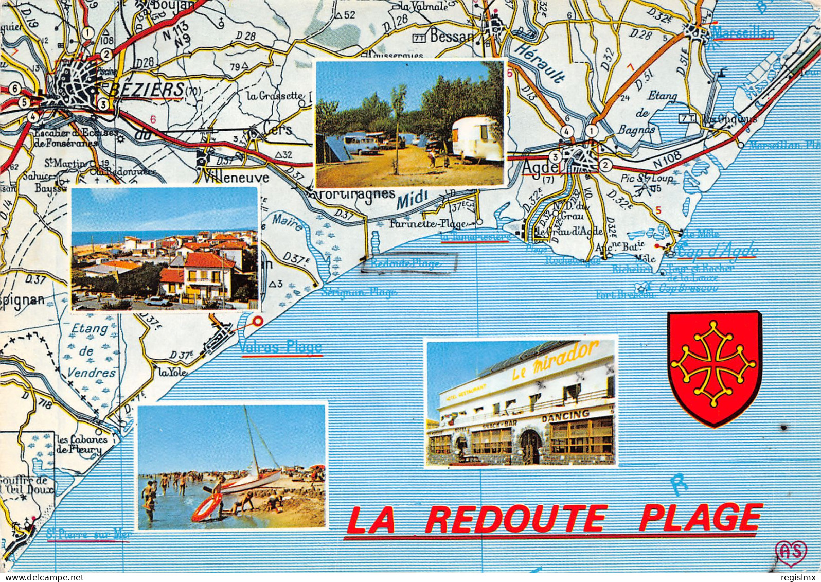 34-LA REDOUTE PLAGE-N°T2666-A/0251 - Other & Unclassified