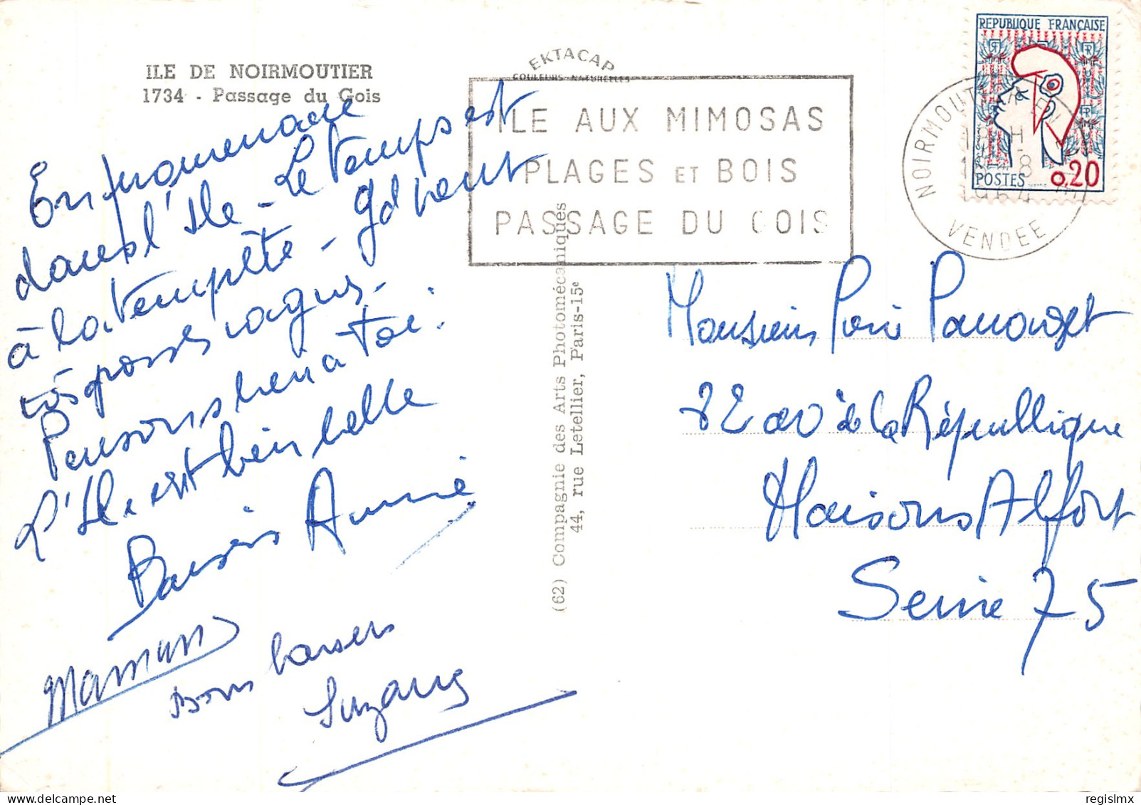 85-ILE DE NOIRMOUTIER PASSAGE DU GOIS-N°T2666-A/0151 - Ile De Noirmoutier