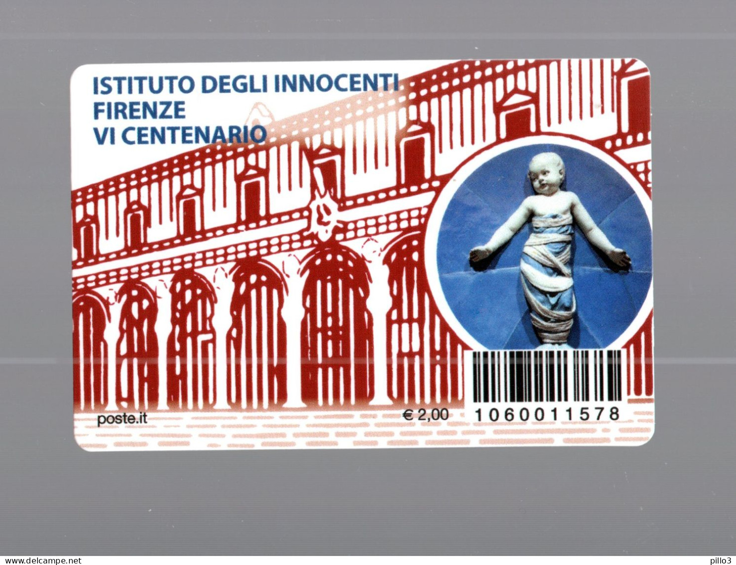 ITALIA  :  Tessera Filatelica - Istituto Degli Innocenti Firenze - 22.10.2019 - Cartes Philatéliques