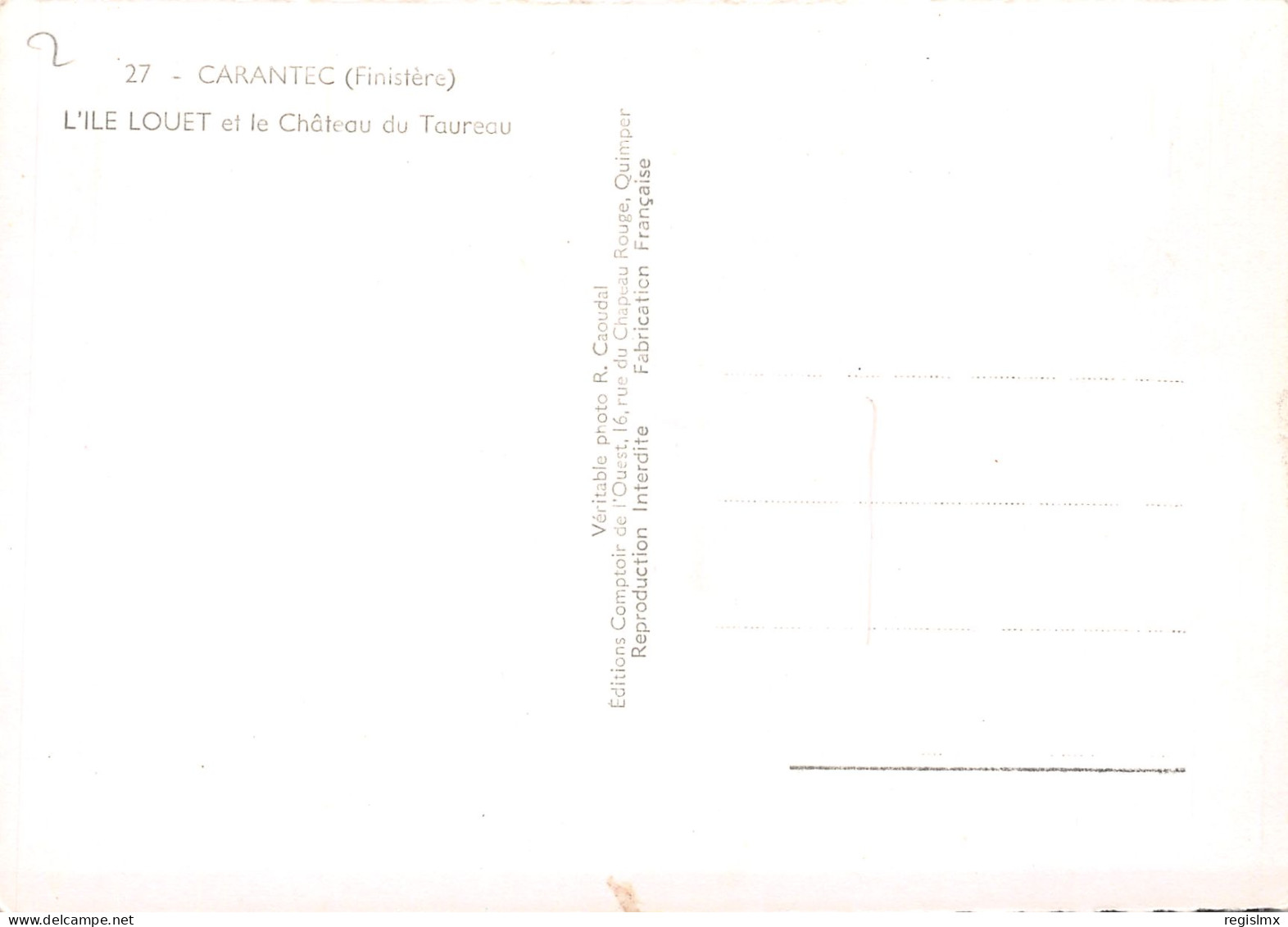 29-CARANTEC-N°T2665-D/0271 - Carantec