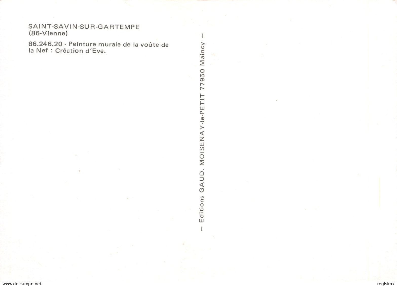 86-SAINT SAVIN SUR GARTEMPE-N°T2665-D/0235 - Saint Savin