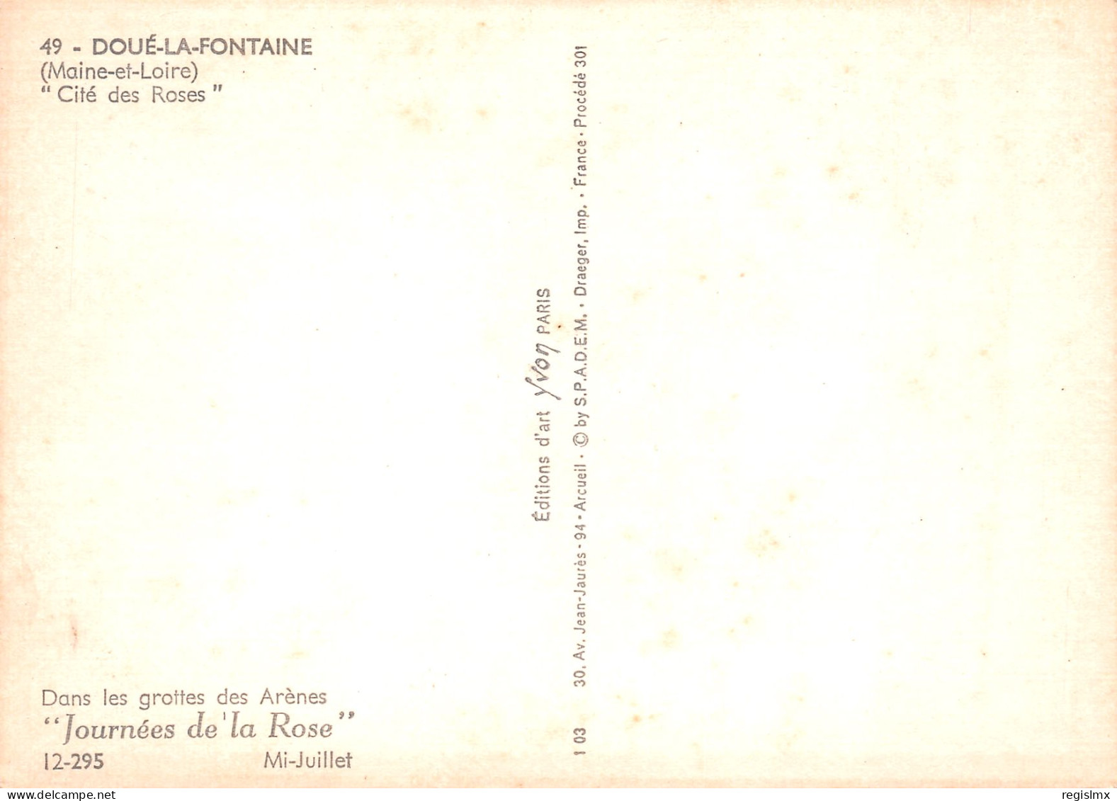 49-DOUE LA FONTAINE-N°T2666-C/0289 - Doue La Fontaine