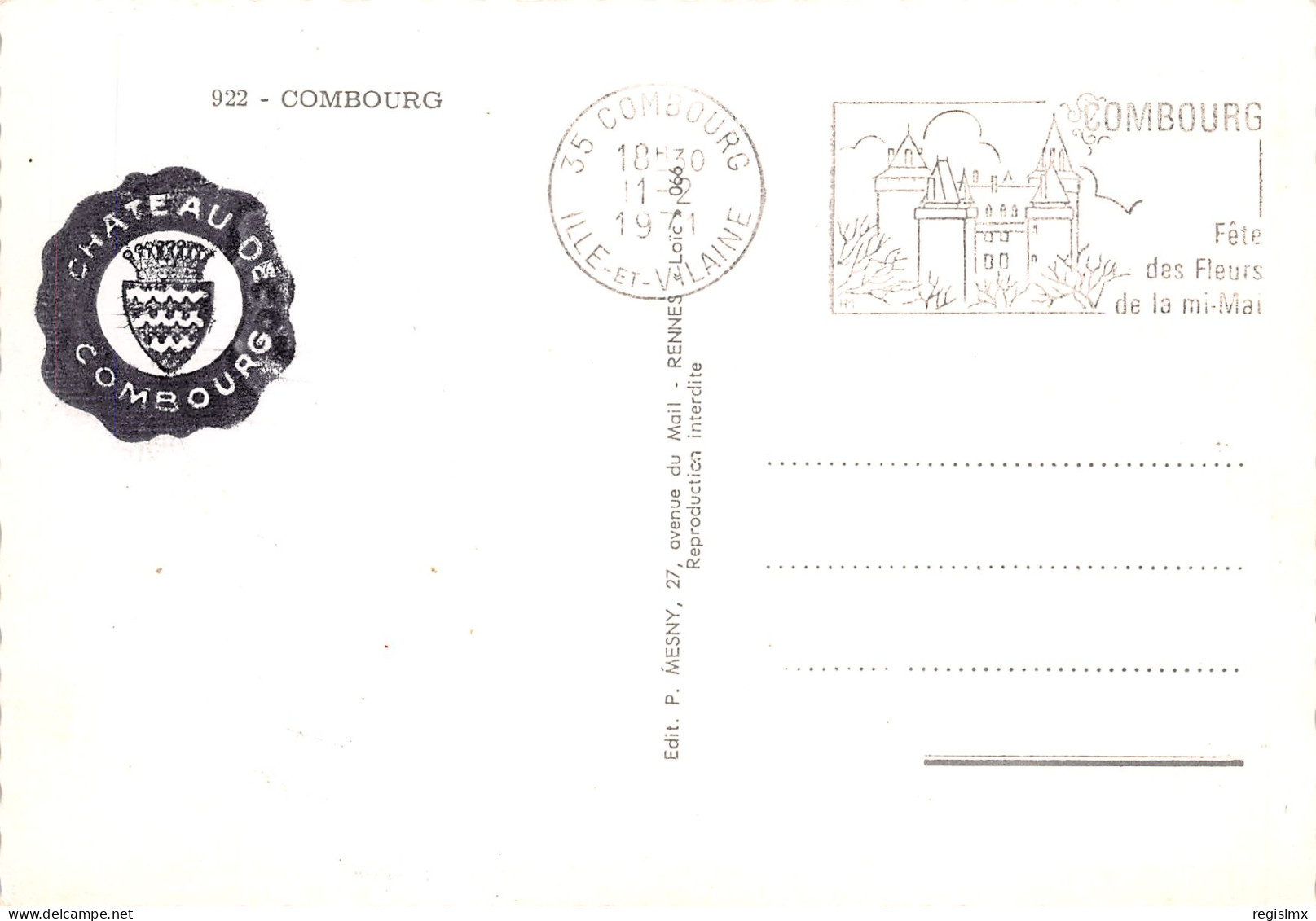 35-COMBOURG-N°T2666-C/0221 - Combourg
