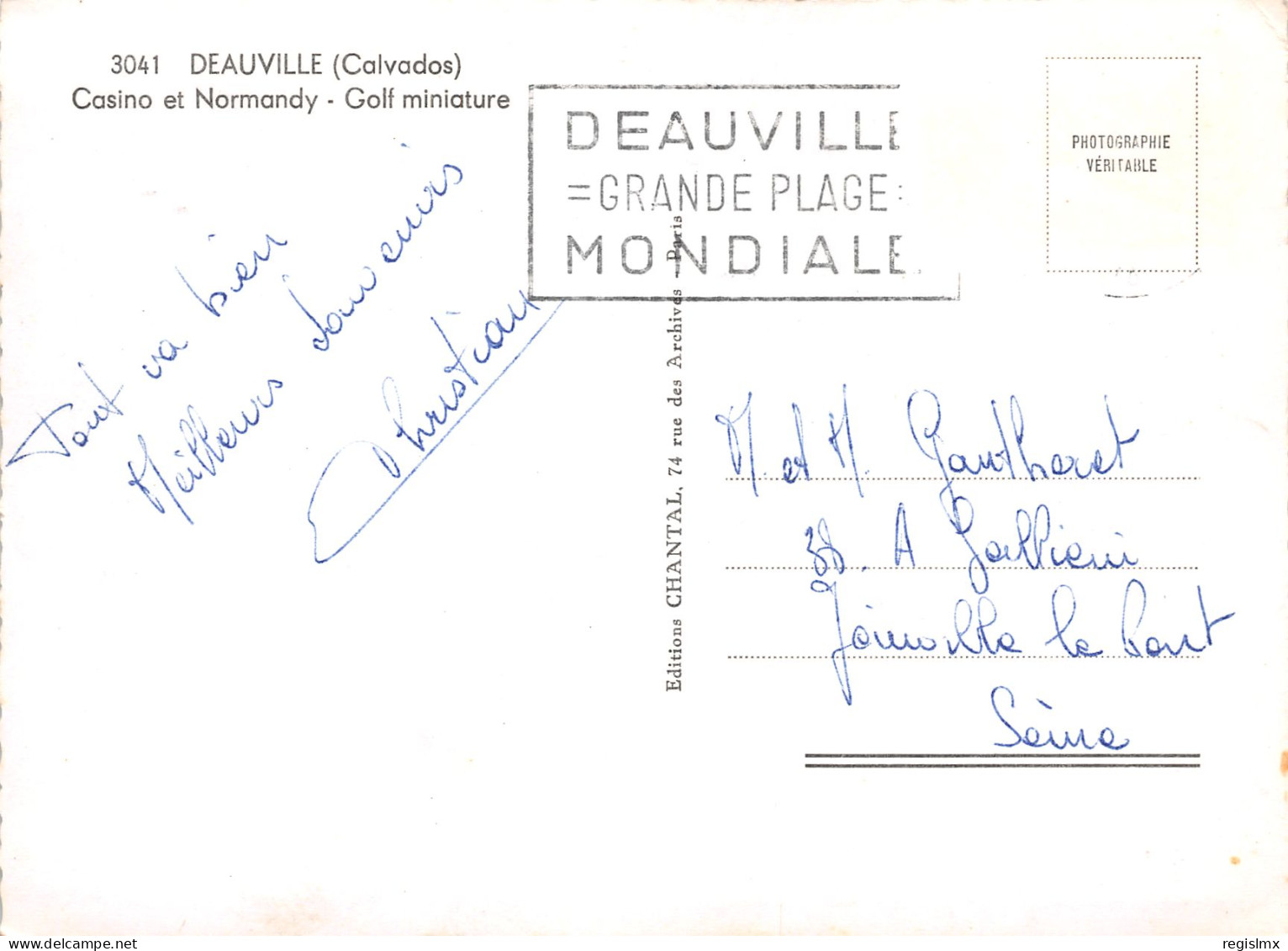 14-DEAUVILLE-N°T2666-C/0187 - Deauville