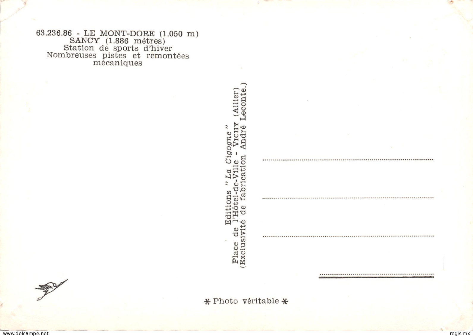 63-LE MONT DORE-N°T2666-C/0181 - Le Mont Dore