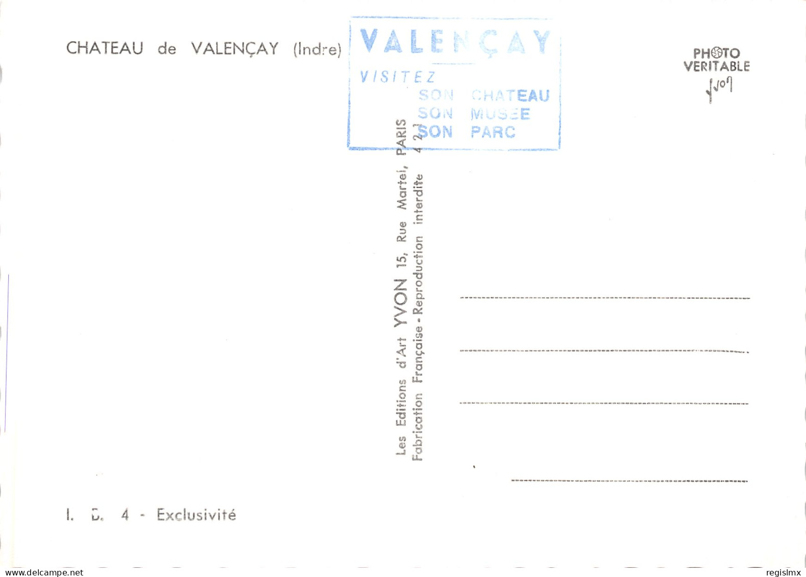 36-VALENCAY-N°T2666-C/0151 - Other & Unclassified