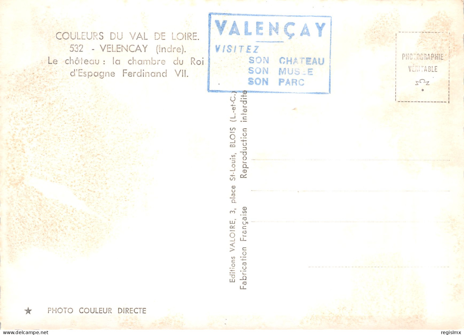 36-VALENCAY-N°T2666-C/0091 - Autres & Non Classés