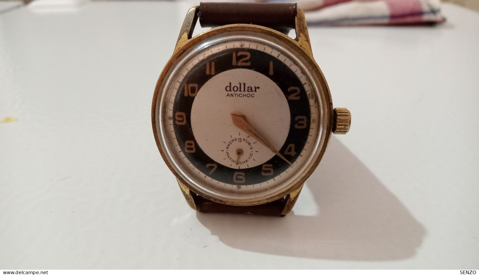 MONTRE MECANIQUE DOLLAR FONCTIONNE - Relojes Ancianos