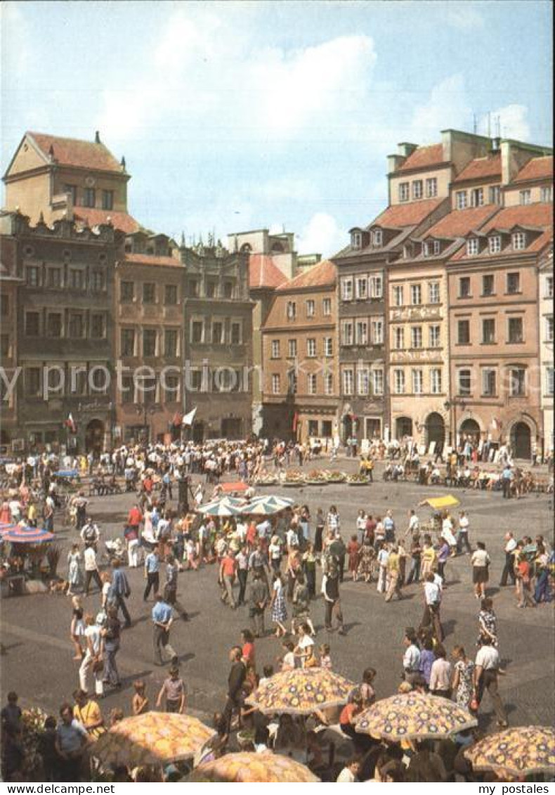 72529335 Warszawa Rynek Starego Miasta Platz  - Poland