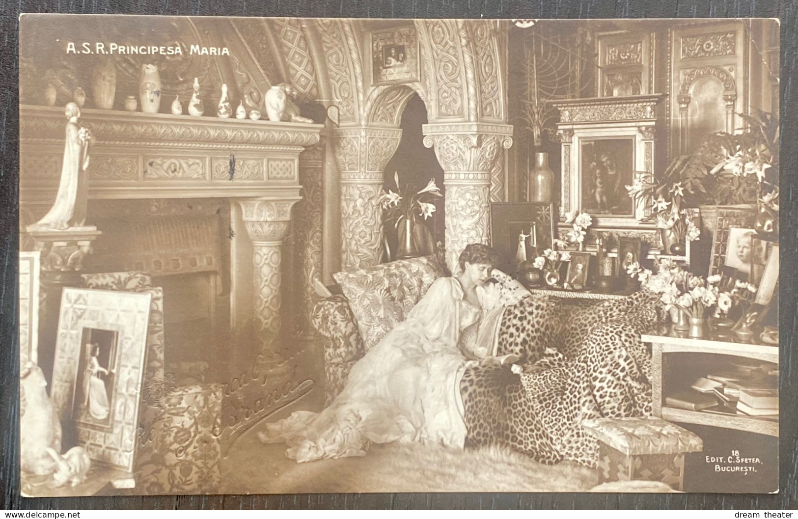 România Regalitate Royalty Regina Maria Queen Marie Postcard - Roumanie
