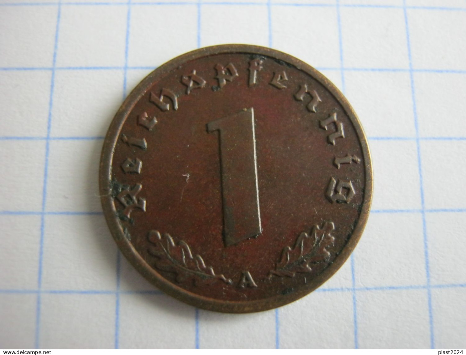 Germany 1 Reichspfennig 1939 A - 1 Reichspfennig