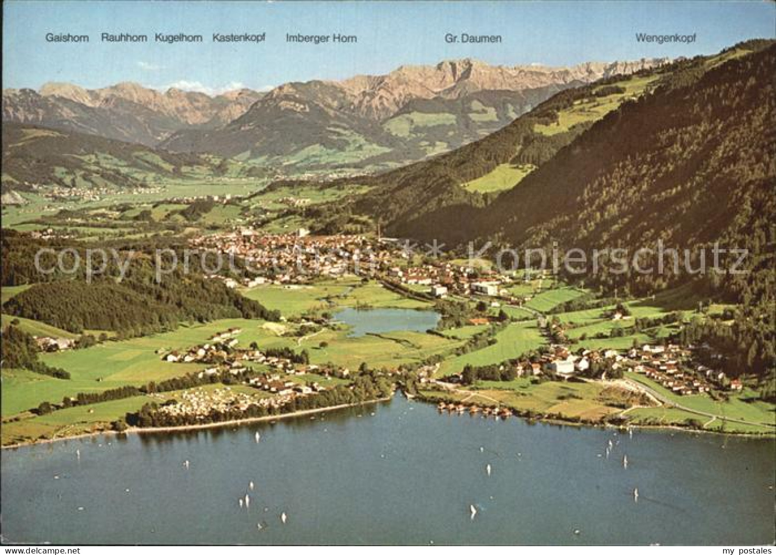 72529195 Immenstadt Allgaeu Mit Buehl Gr Alpsee Und Allgaeuer Alpen Fliegeraufna - Immenstadt