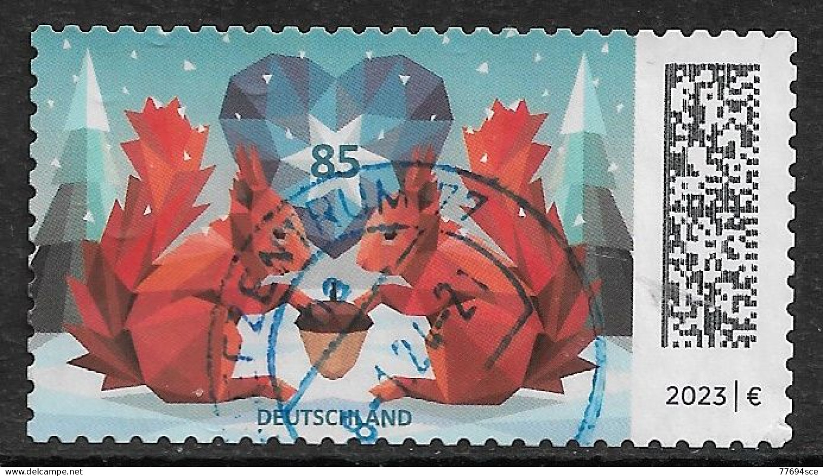 2023  Weihnachten  (selbstklebend) - Used Stamps