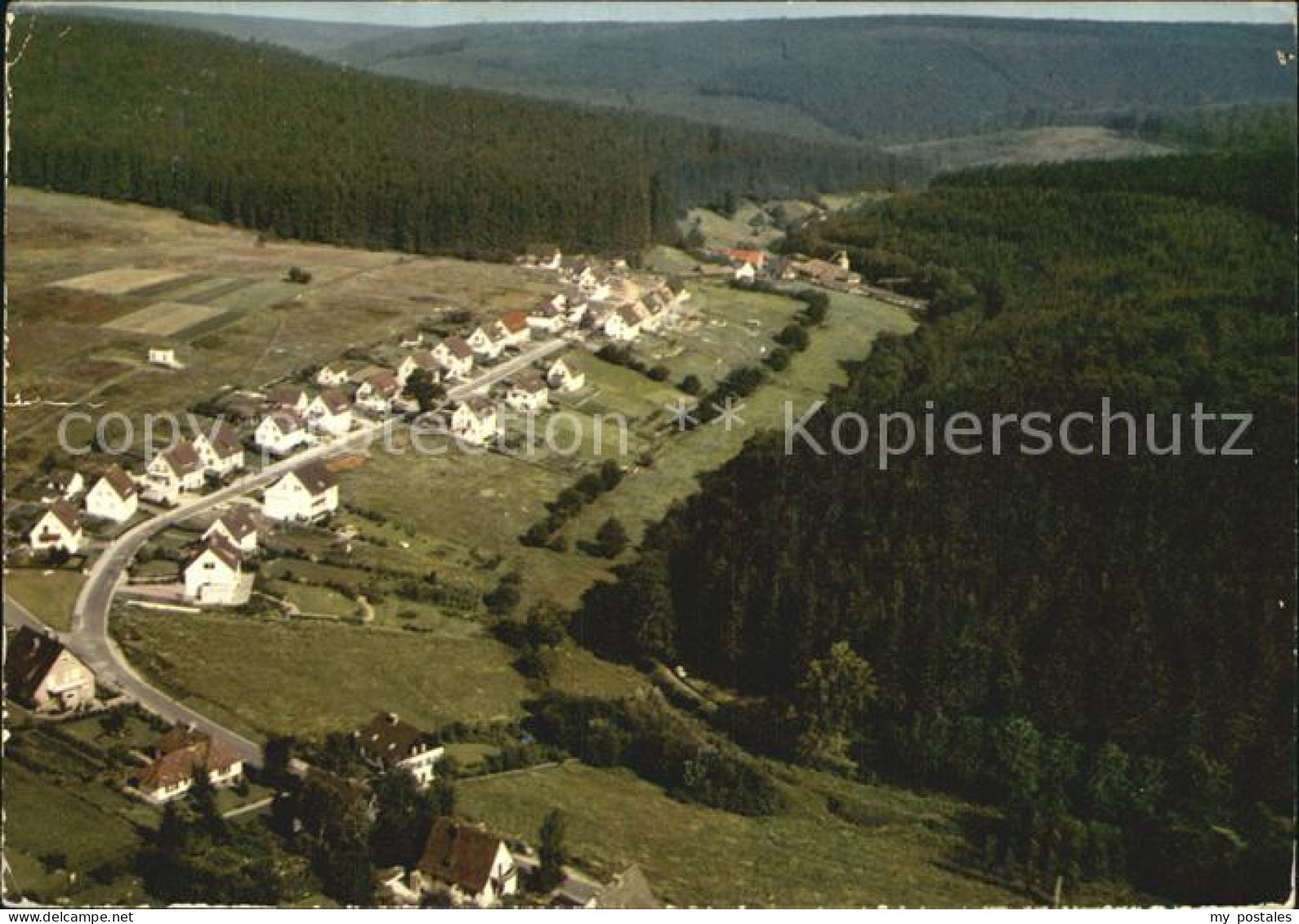 72529171 Neuhaus Solling Fliegeraufnahme Neuhaus - Holzminden