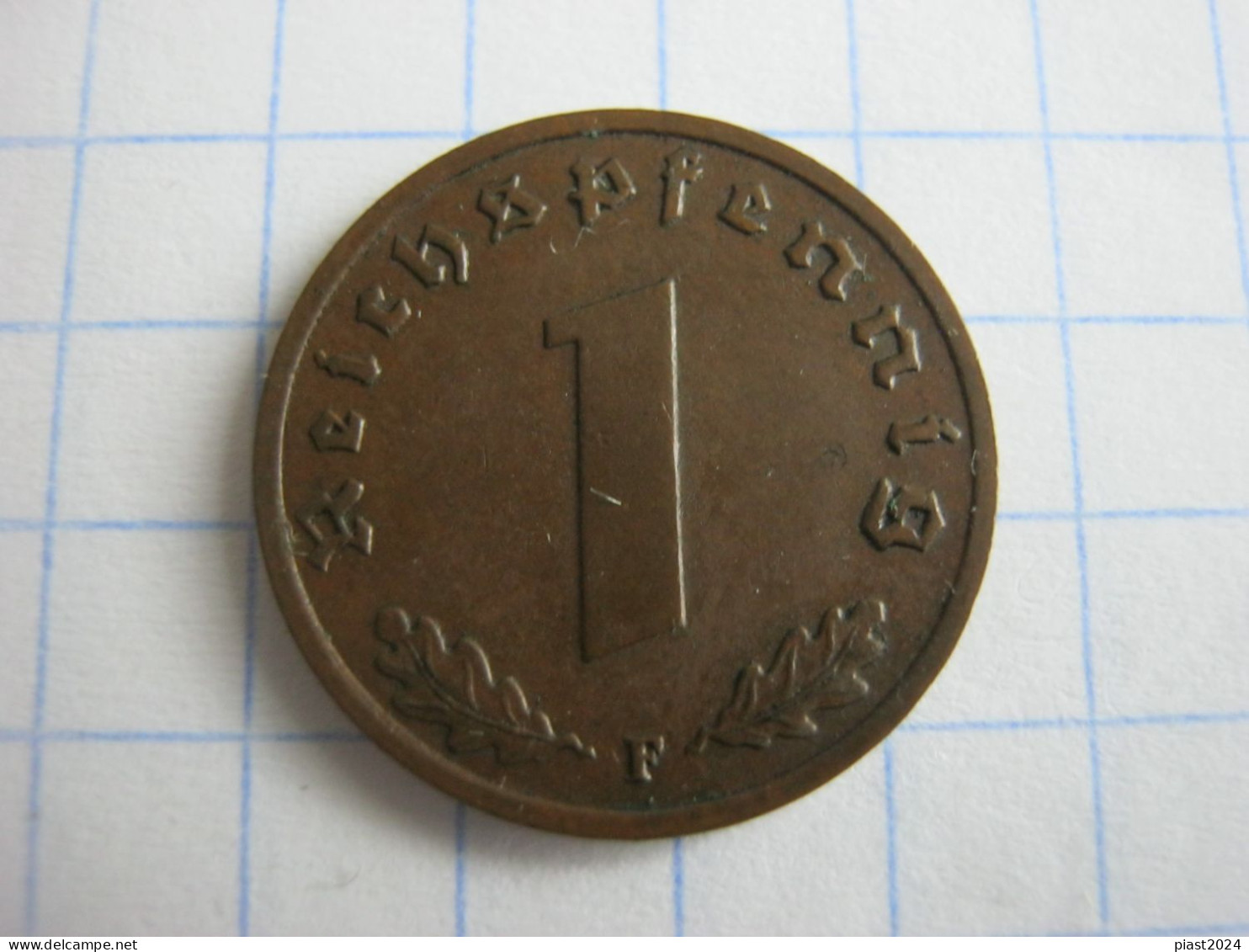 Germany 1 Reichspfennig 1937 F - 1 Reichspfennig