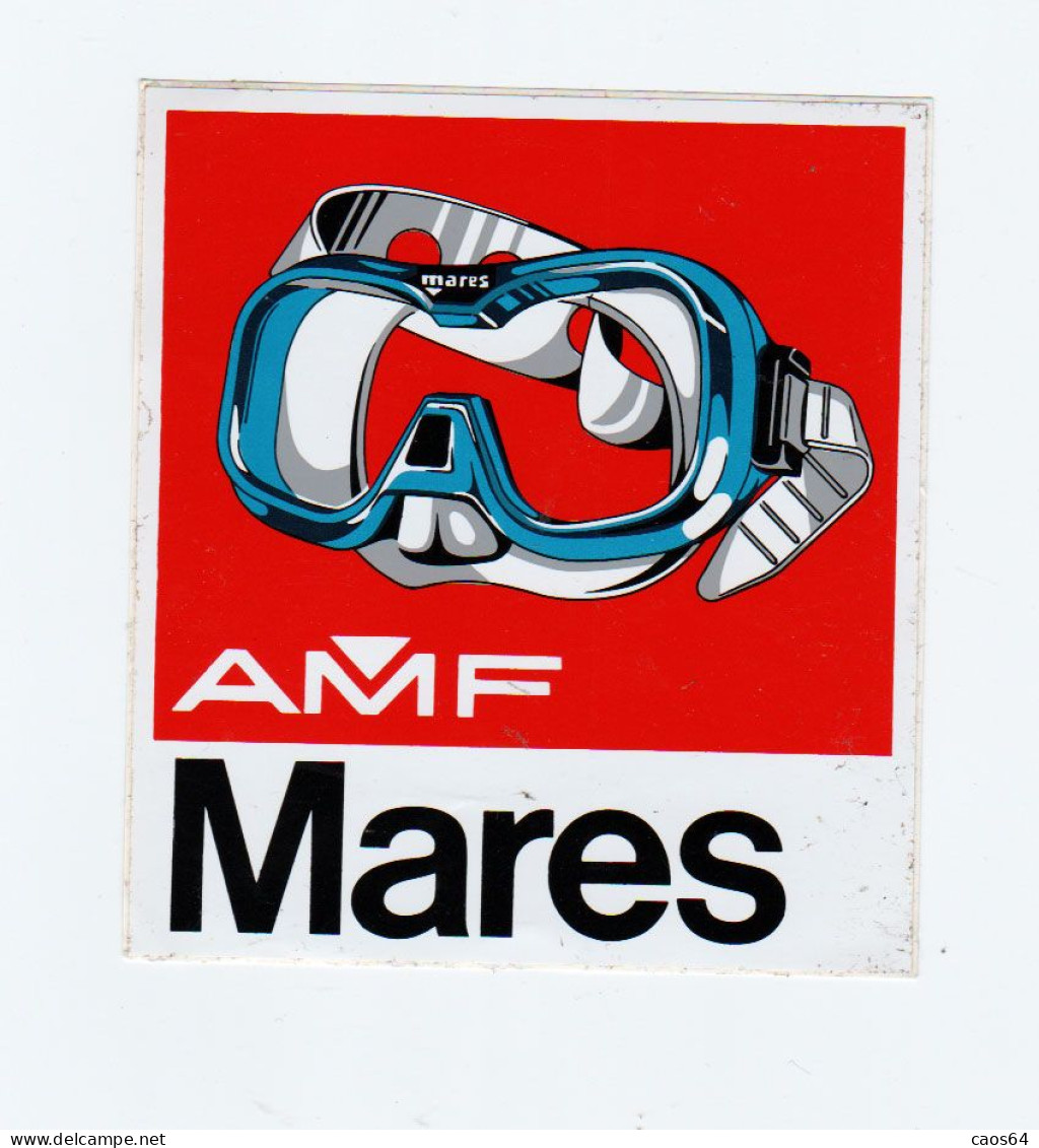 Mares AMF  11 X 12 Cm  ADESIVO STICKER  NEW ORIGINAL - Aufkleber