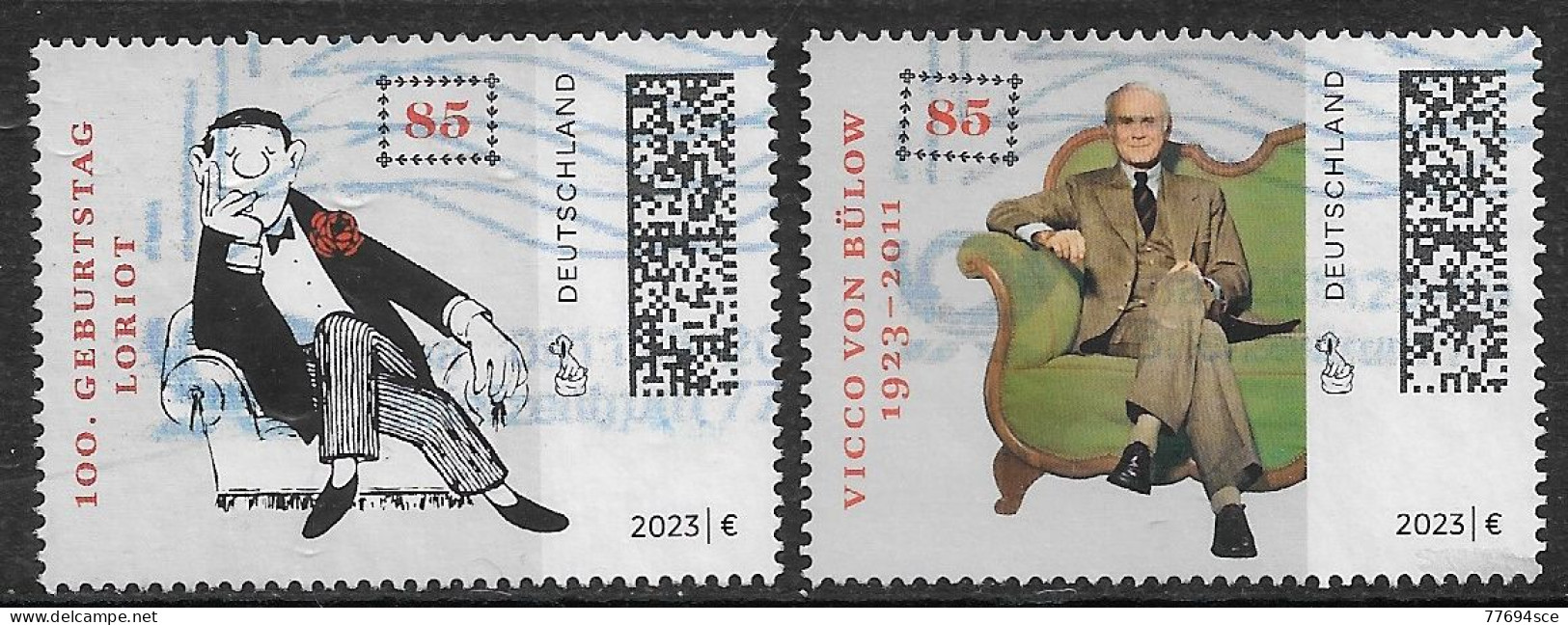 2023  100. Geburtstag Von Loriot - Used Stamps