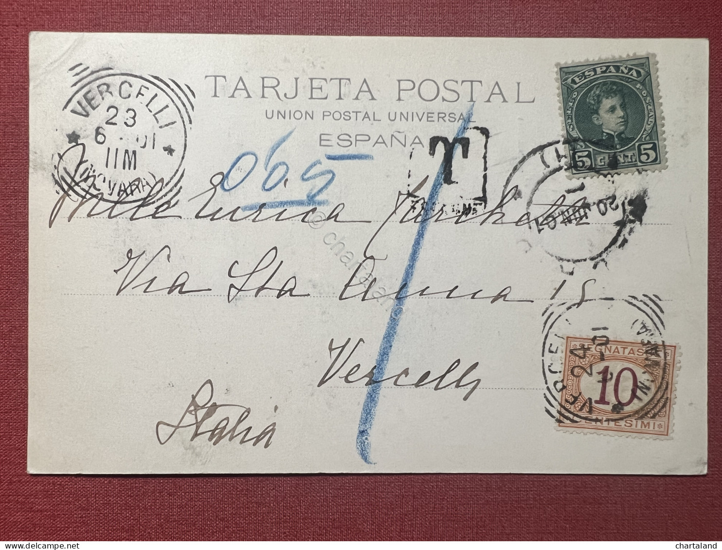 Cartolina Commemorativa - S. A. R. La Princesa De Asturias - 1901 - Unclassified