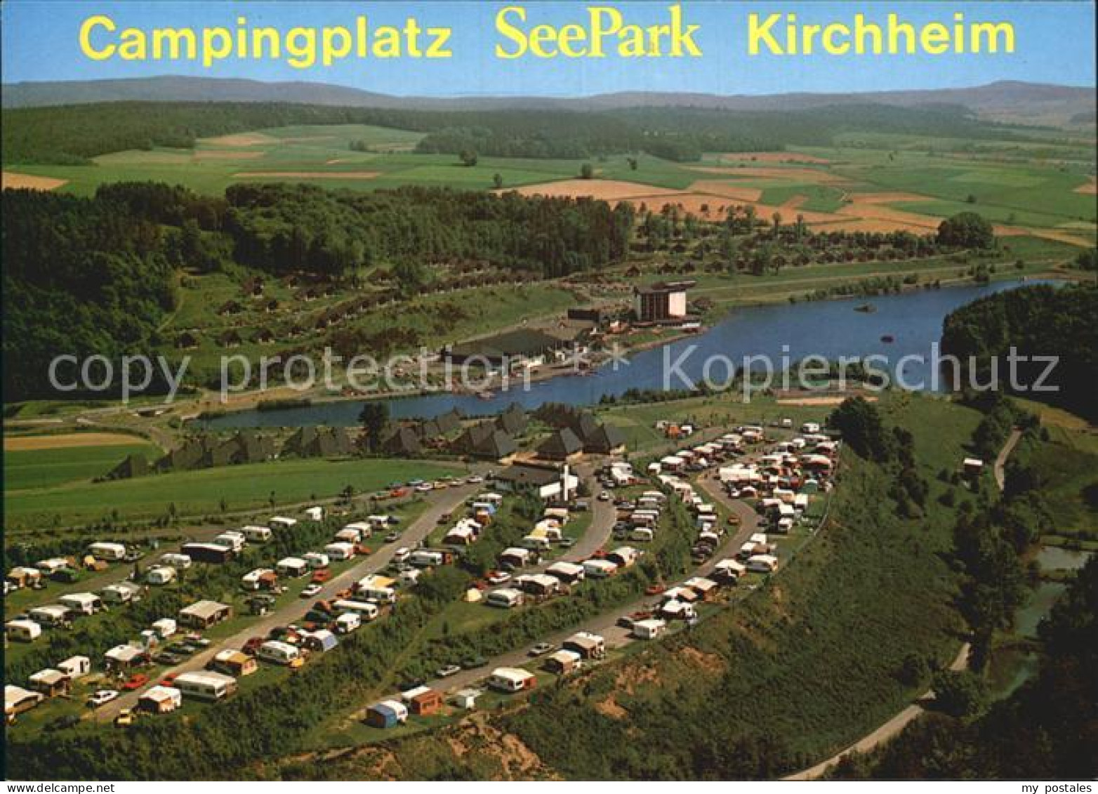 72528568 Bad Hersfeld Camping Seepark Kirchheim Fliegeraufnahme Bad Hersfeld - Bad Hersfeld