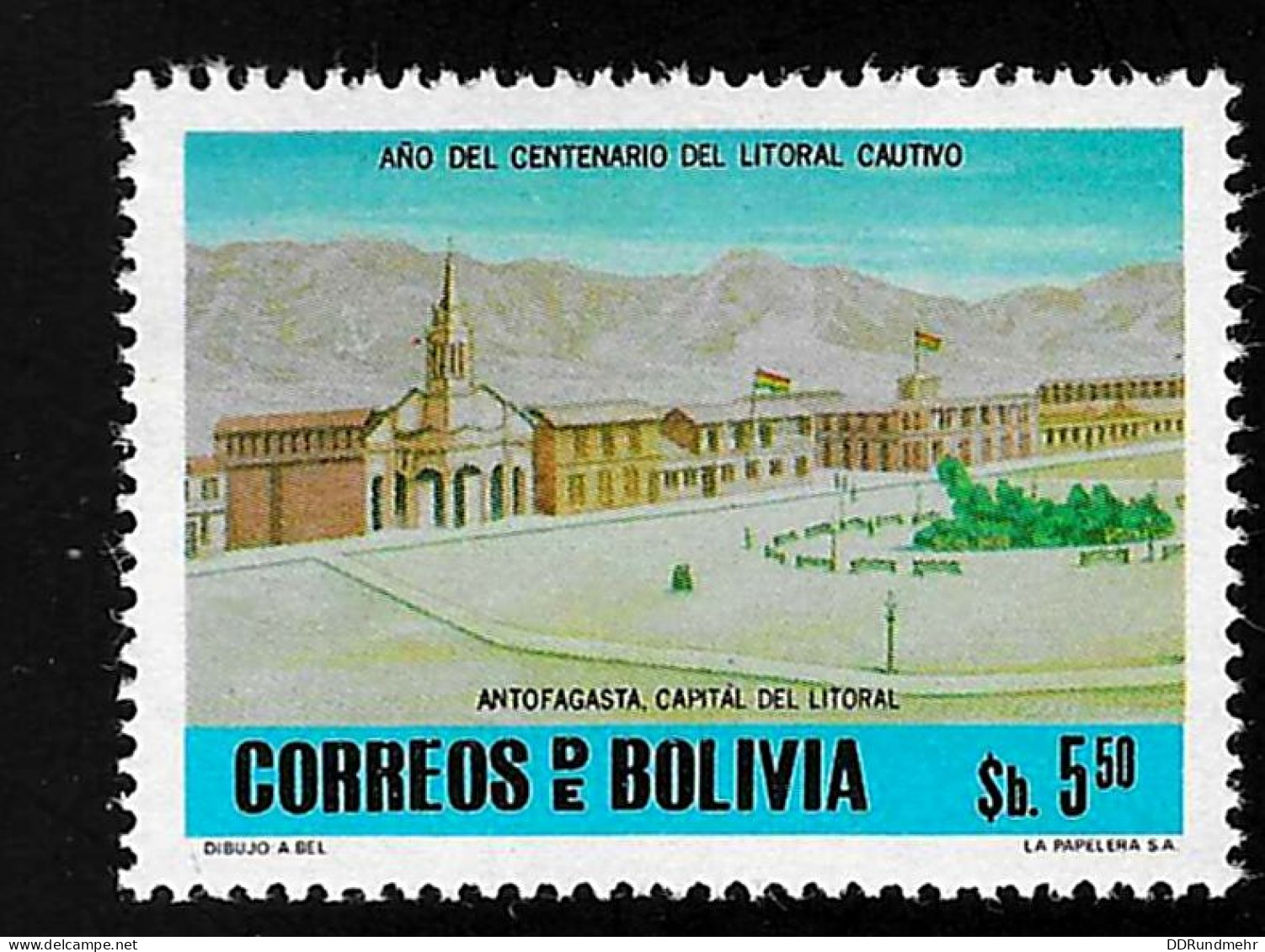 1979 Antofagasta  Michel BO 947 Stamp Number BO 633 Yvert Et Tellier BO 587 Stanley Gibbons BO 1027 Xx MNH - Bolivia