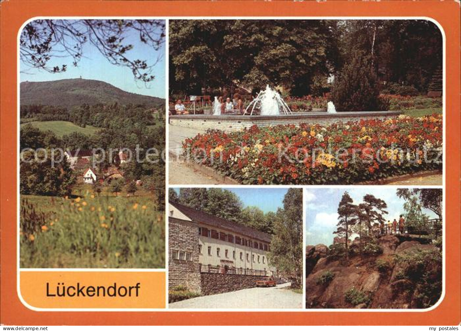 72528536 Lueckendorf Hochwald Kurpark Ferienheim Gaststaette Fuchskanzel Luecken - Oybin
