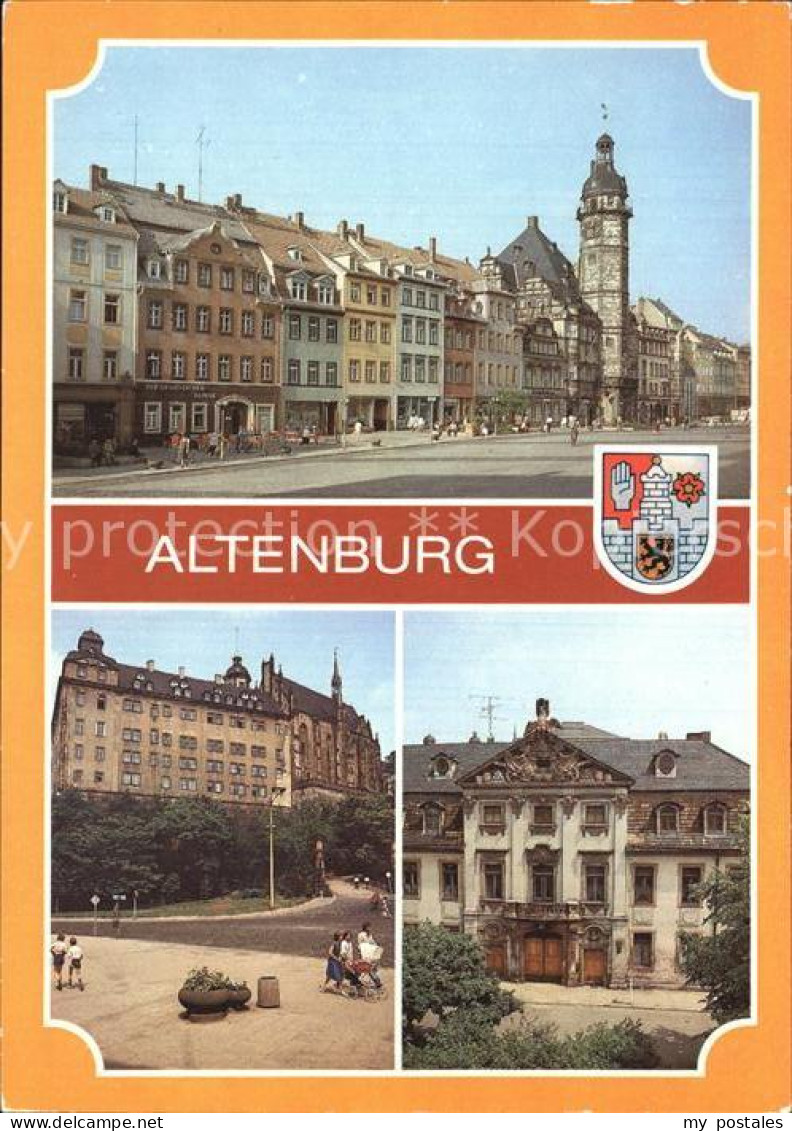 72528520 Altenburg Thueringen Rathaus Schloss Seckendorffsches Palais Altenburg - Altenburg