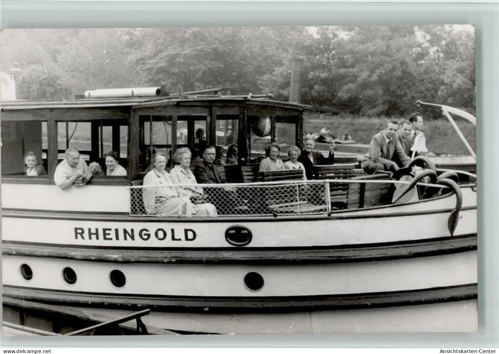 12104411 - Rheinschiffe Schiff Rheingold Von Der Naehe - Steamers