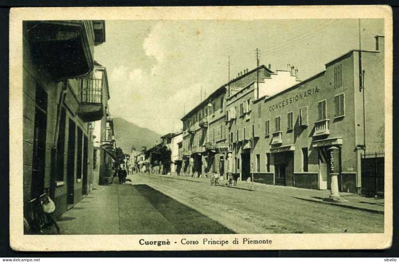 CUORGNE' - Corso Principe Di Piemonte - Viaggiata 1950 - Rif. 08671 - Other & Unclassified