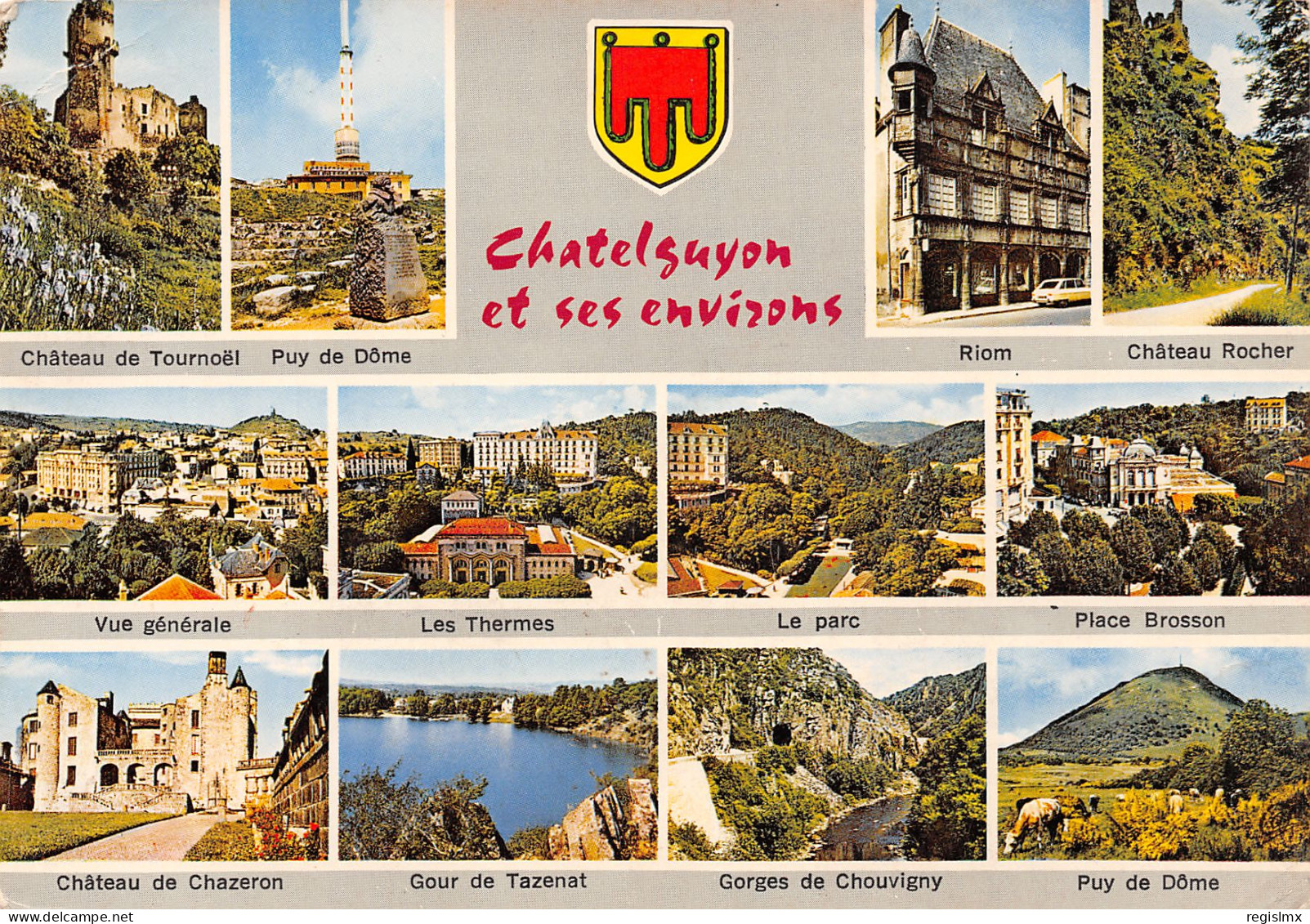 63-CHATEL GUYON-N°T2667-B/0377 - Châtel-Guyon