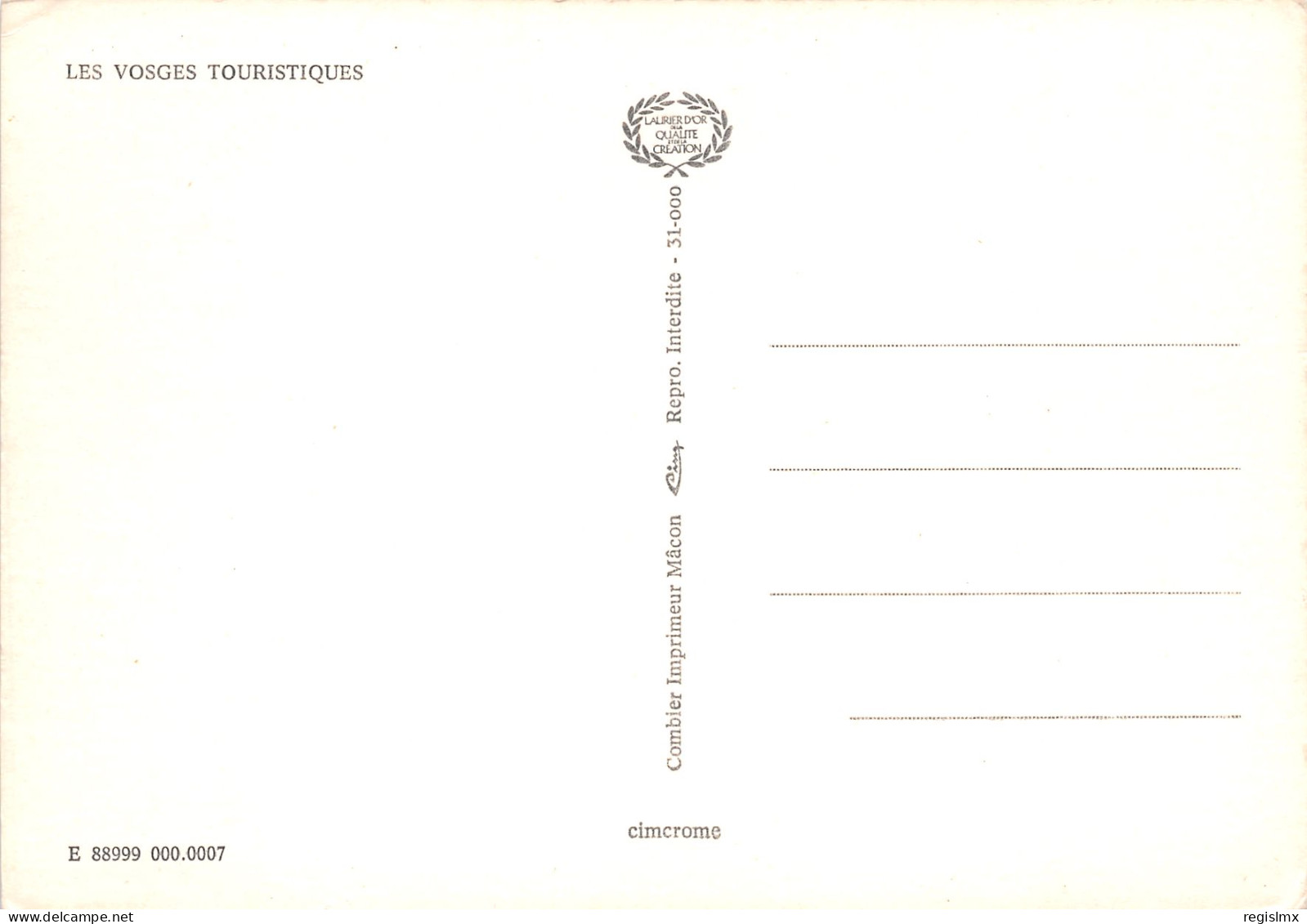 88-LES VOSGES-N°T2667-A/0149 - Other & Unclassified