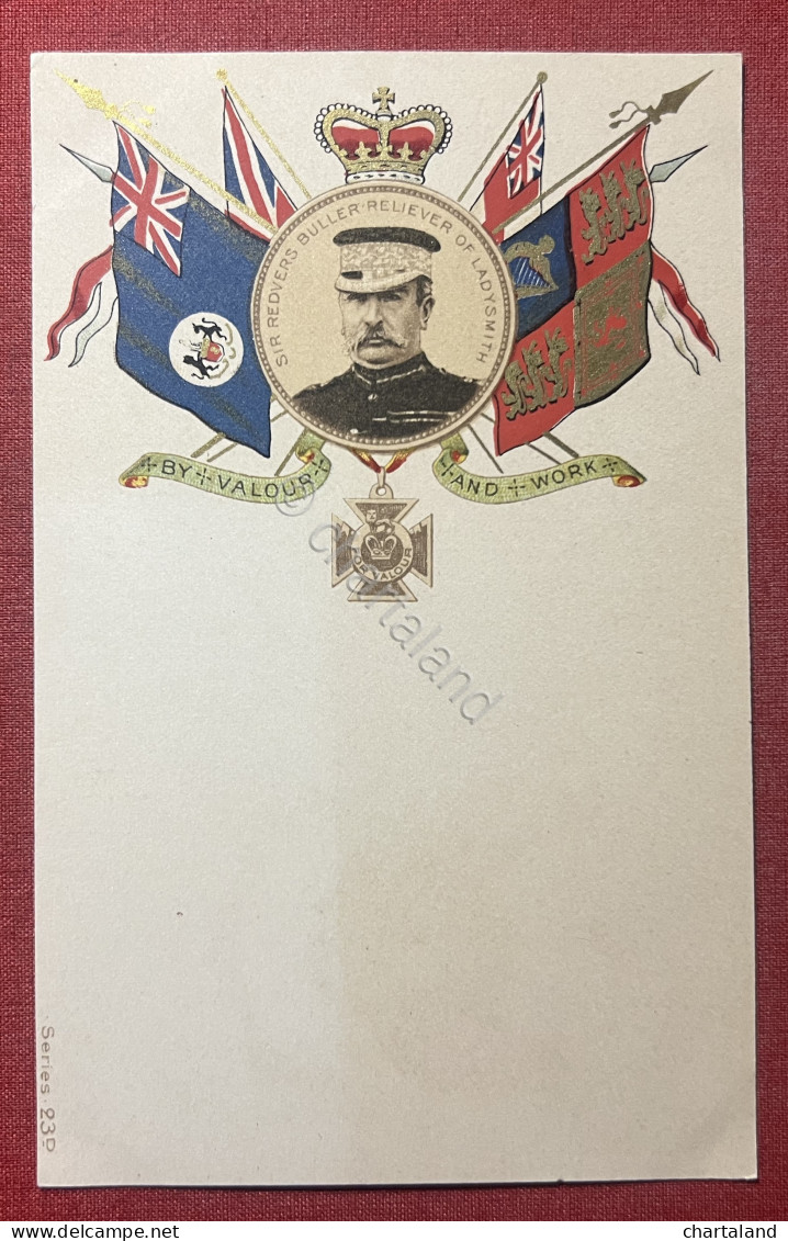 Cartolina Militare - Generale Redvers Buller - 1900 Ca. - Other & Unclassified