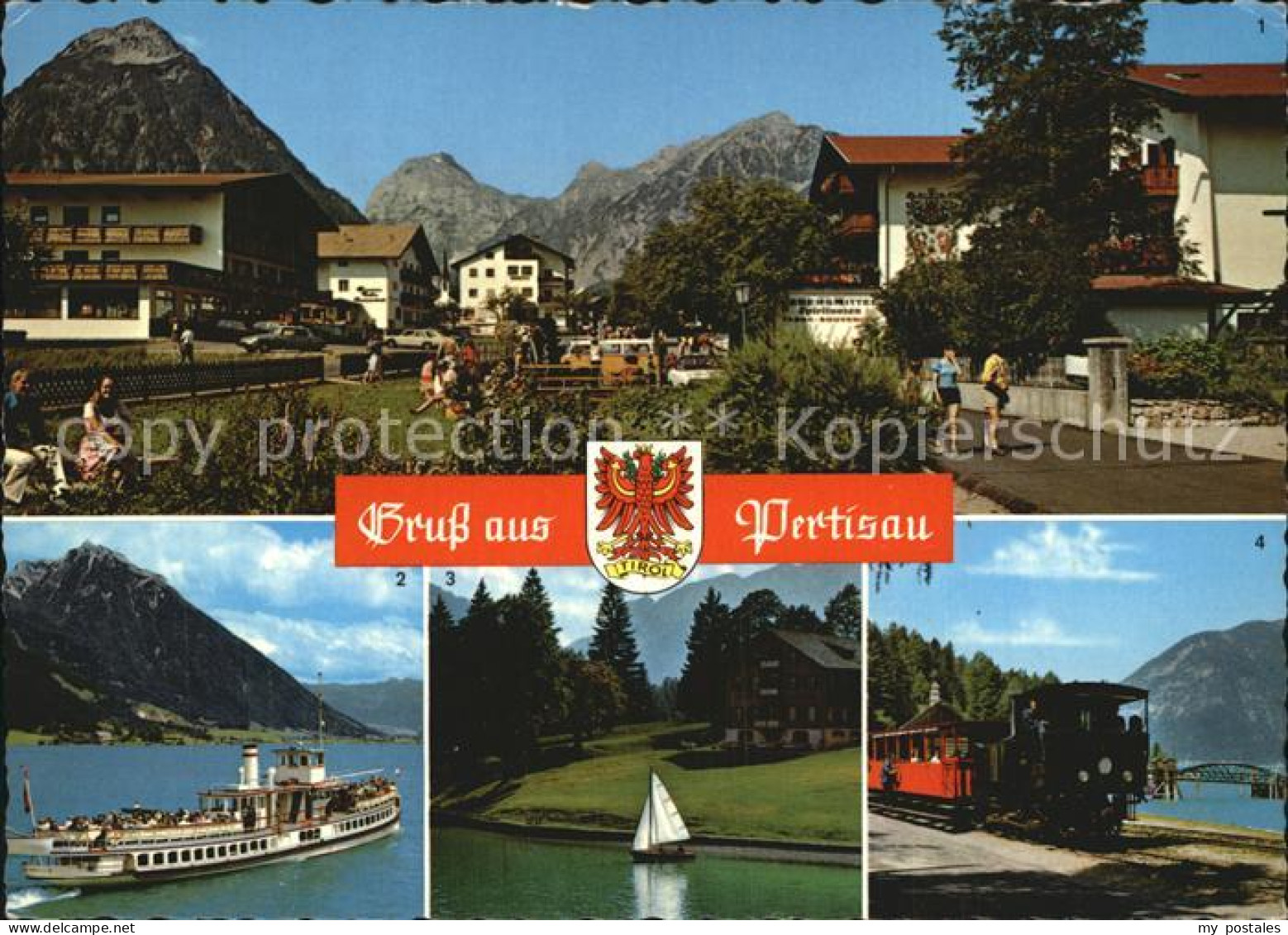 72528405 Pertisau Achensee Dorfpartie Mit Blick Auf Karwendelgebirge Achensee Da - Other & Unclassified