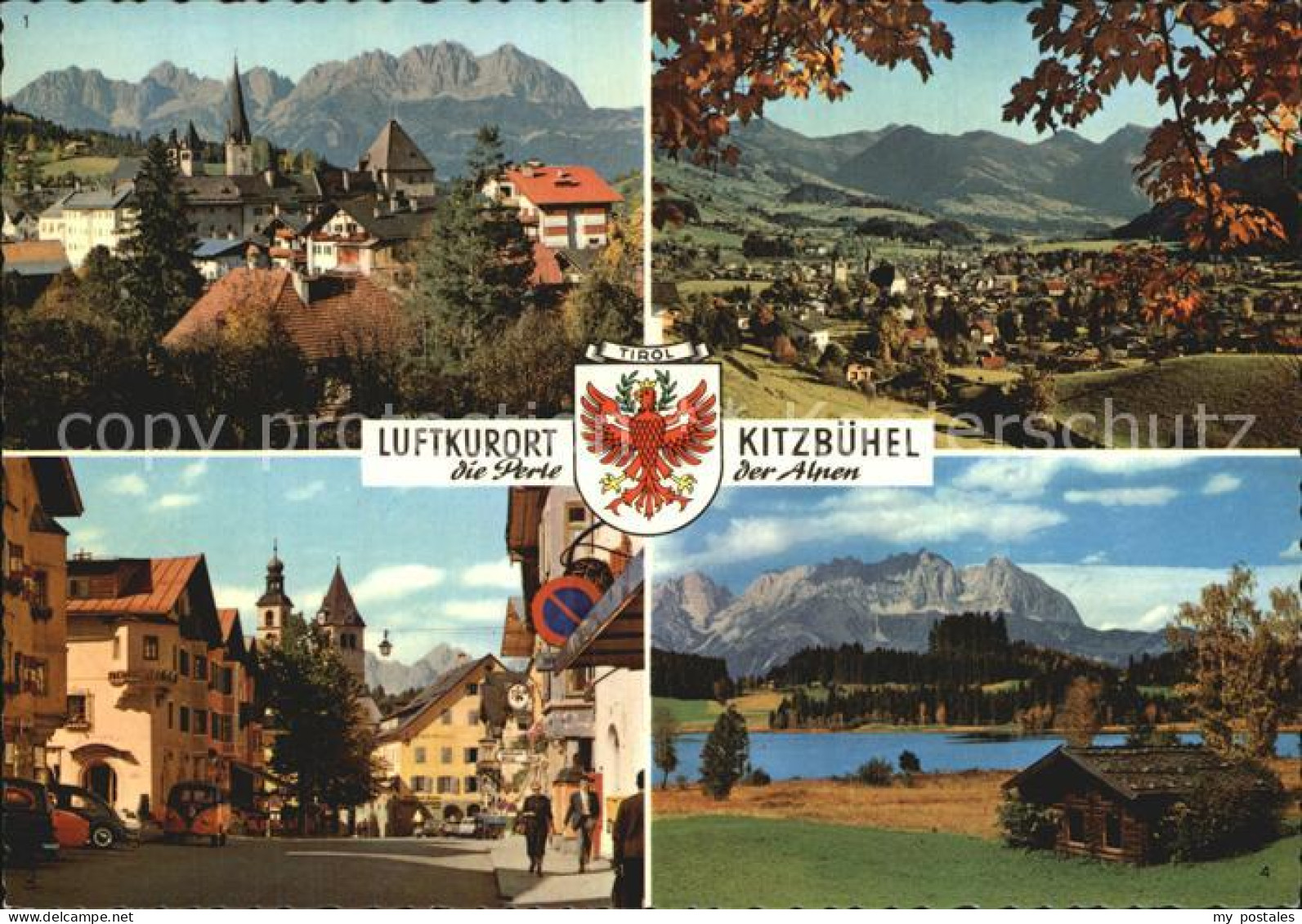 72528400 Kitzbuehel Tirol Teilansichten Luftkurort Wilder Kaiser Schwarzsee Kais - Other & Unclassified
