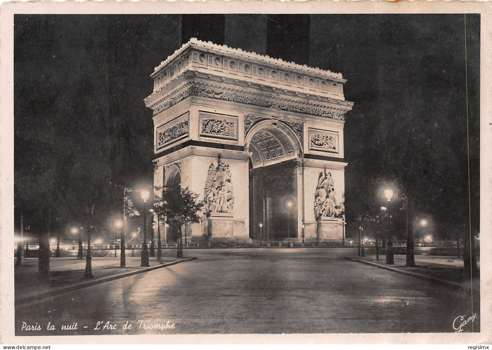 75-PARIS ARC DE TRIOMPHE-N°T2668-A/0221 - Arc De Triomphe