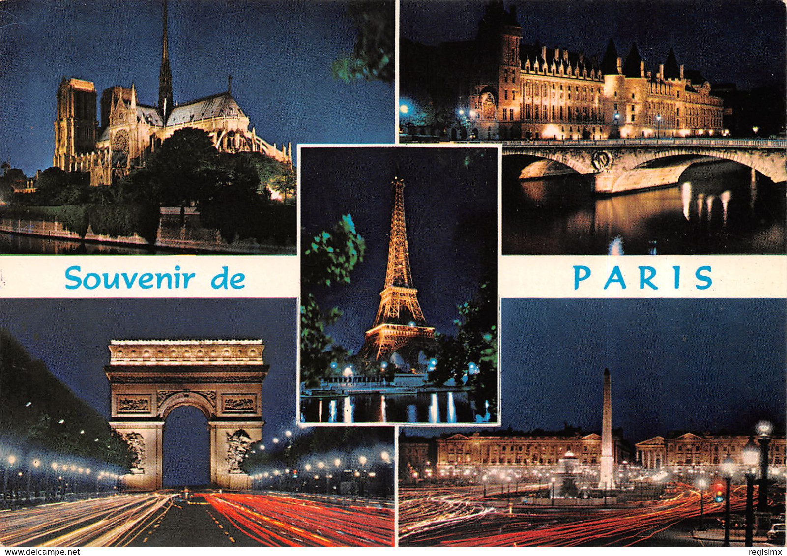 75-PARIS MULTIVUES-N°T2668-A/0009 - Other & Unclassified