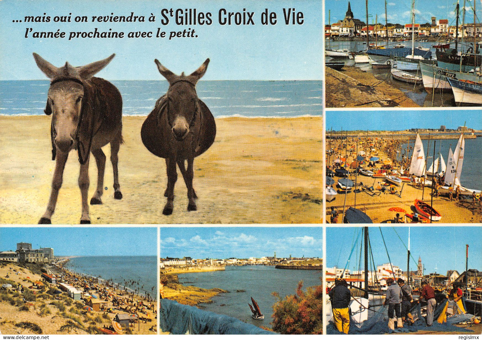 85-SAINT GILLES CROIX DE VIE-N°T2667-D/0195 - Saint Gilles Croix De Vie