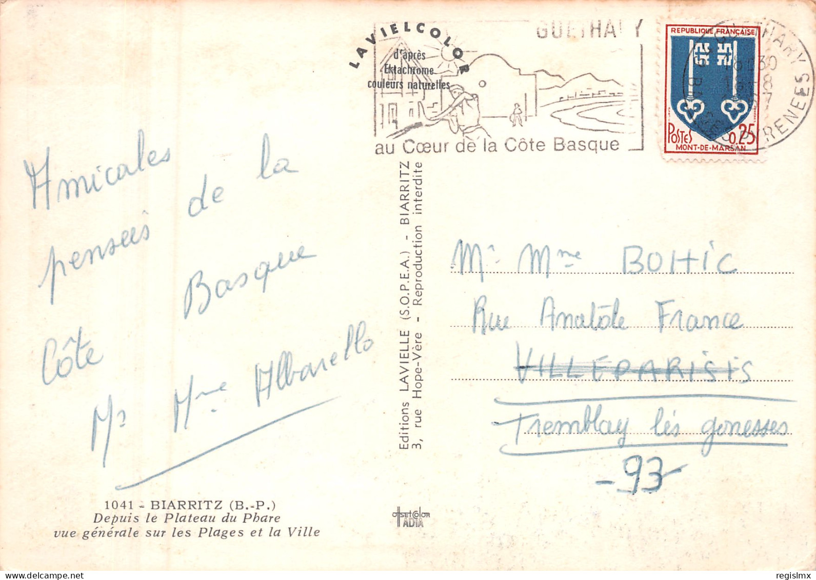 64-BIARRITZ-N°T2667-D/0187 - Biarritz