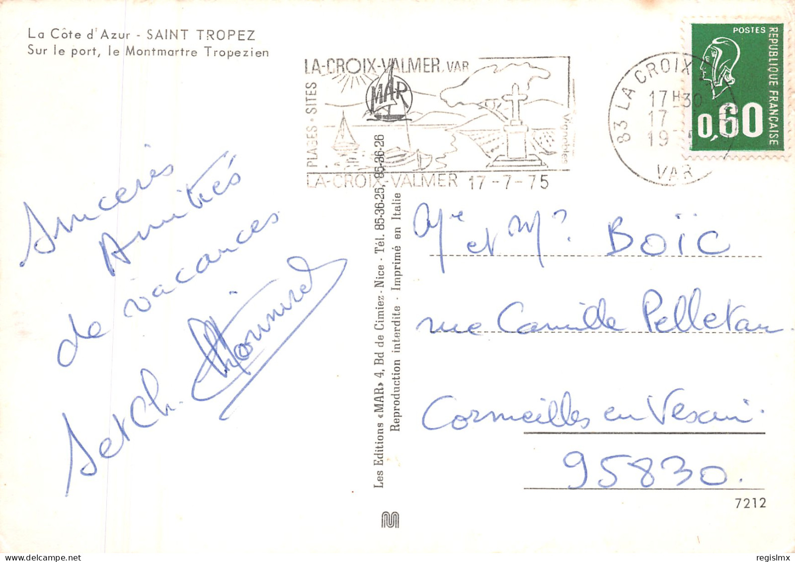 83-SAINT TROPEZ-N°T2667-D/0177 - Saint-Tropez