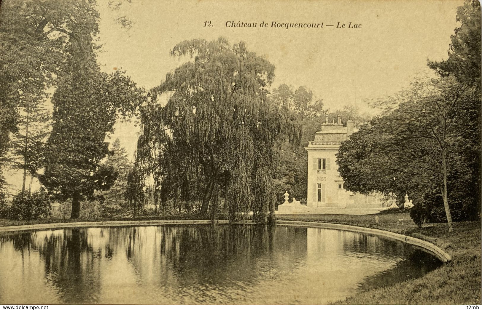 CPA (Yvelines). Château De Rocquencourt, Le Lac (n°12) - Le Chesnay