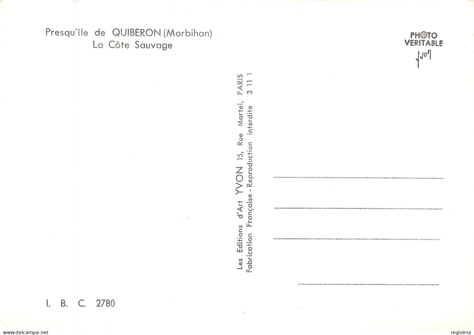 56-QUIBERON-N°T2667-D/0061 - Quiberon