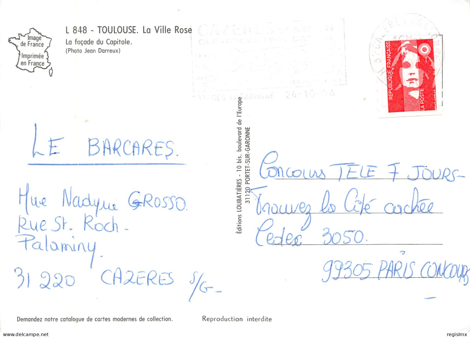 31-TOULOUSE-N°T2667-C/0329 - Toulouse