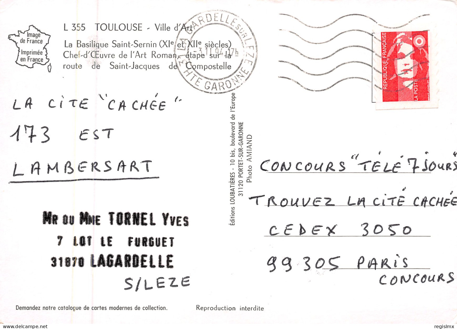 31-TOULOUSE-N°T2667-C/0327 - Toulouse