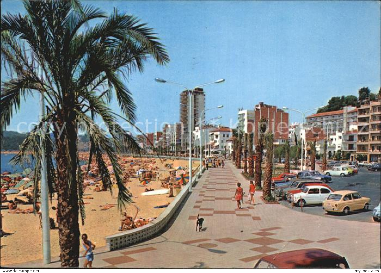 72528346 Lloret De Mar Paseo Y Playa Strandpromenade  - Autres & Non Classés