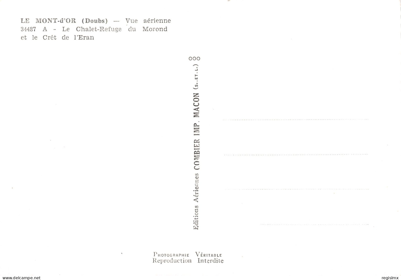 25-LE MONT D OR-N°T2668-D/0207 - Other & Unclassified