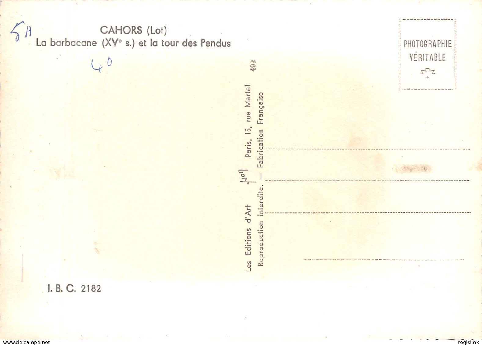 46-CAHORS-N°T2668-C/0145 - Cahors