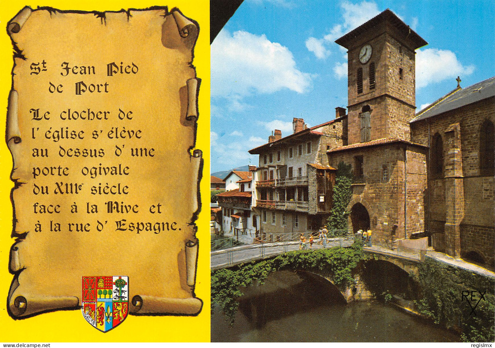 64-SAINT JEAN PIED DE PORT-N°T2668-C/0087 - Saint Jean Pied De Port