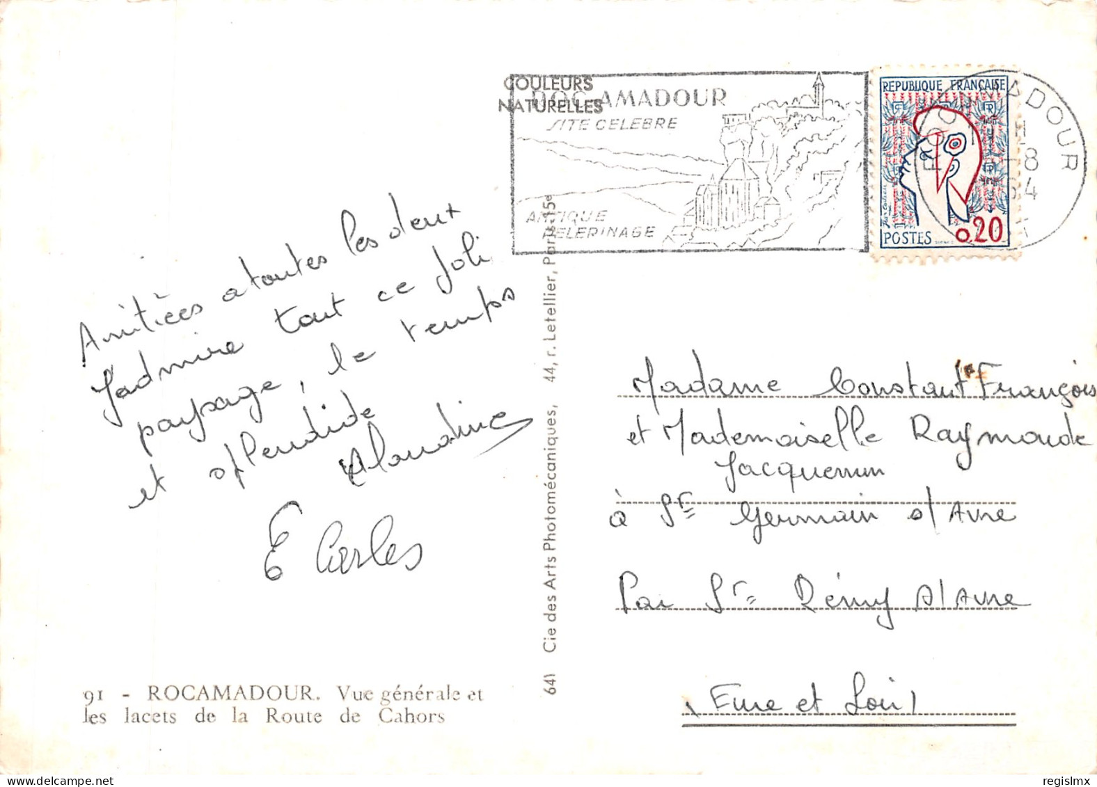 46-ROCAMADOUR-N°T2668-B/0285 - Rocamadour