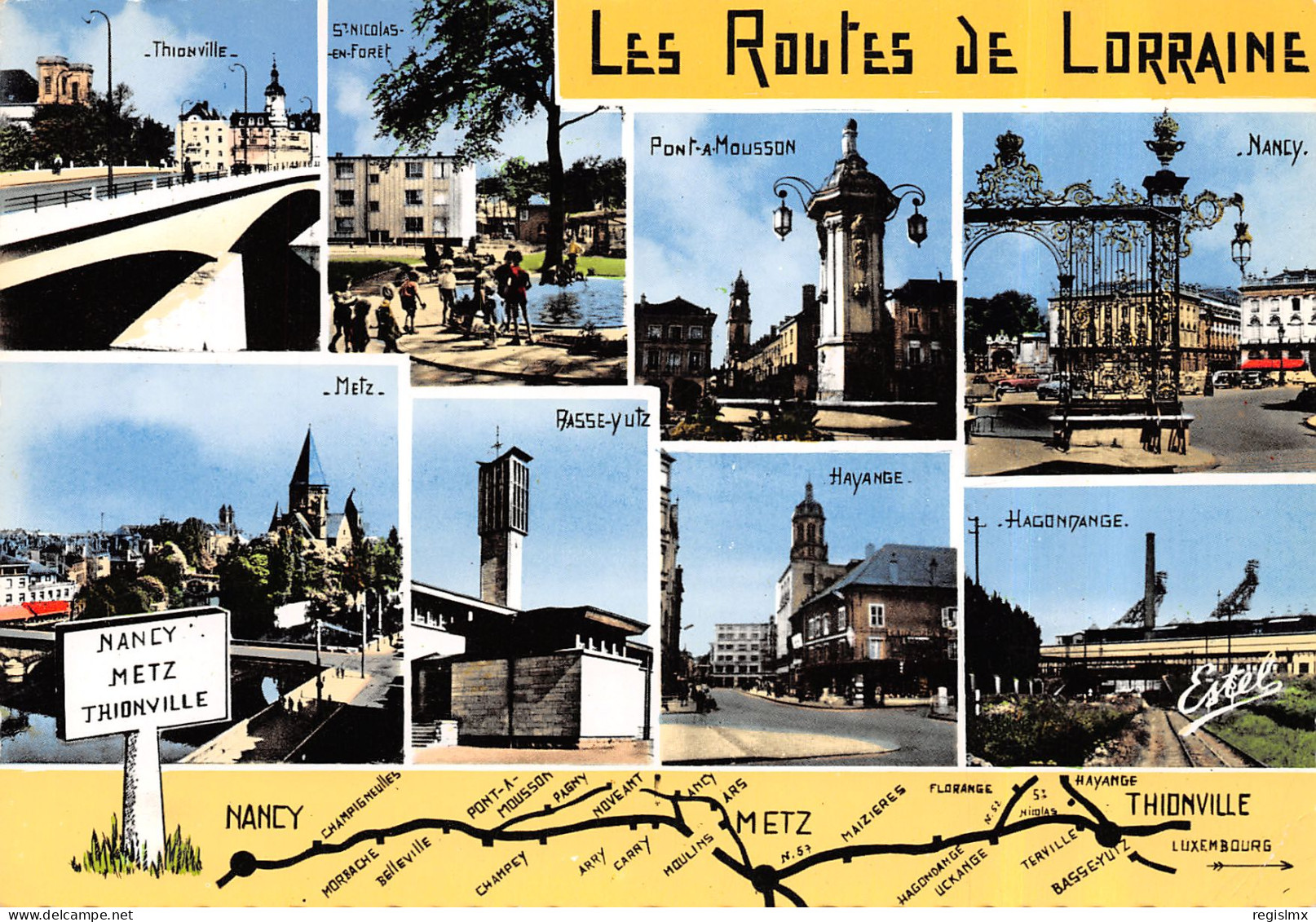 57-LES ROUTES DE LORRAINE-N°T2668-B/0111 - Other & Unclassified