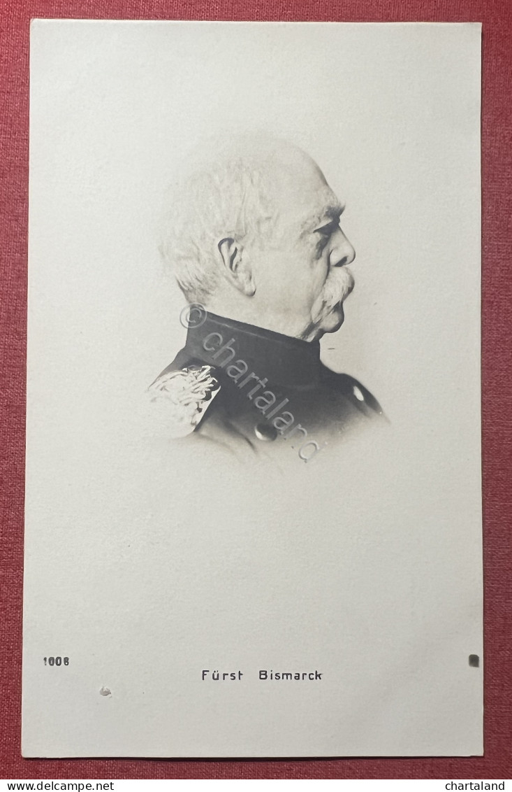 Cartolina Commemorativa - Fürst Herbert Bismarck - Politico Tedesco - 1900 Ca. - Unclassified